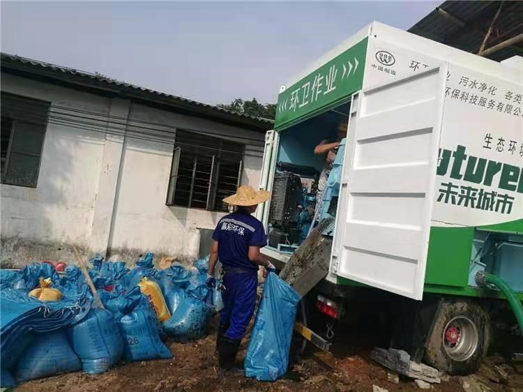 囊谦工业污泥压干处理